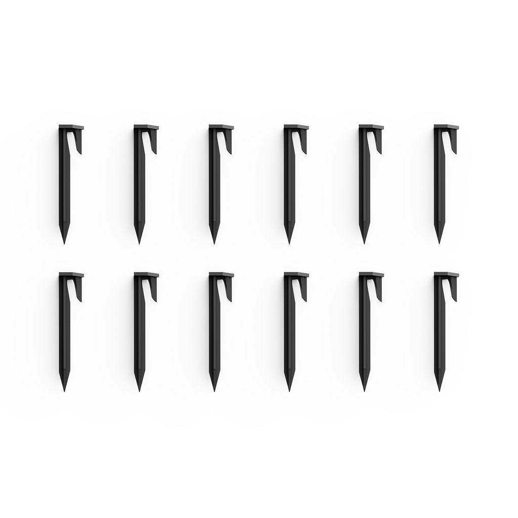 RTK Adapter Extension Cable Ground Stakes (12 pieces)