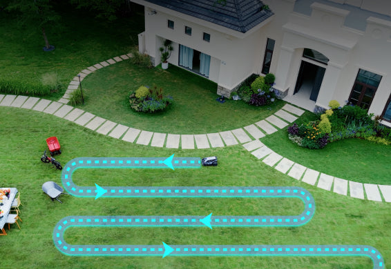 Embodied intelligent path planning